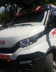 Iveco Daily 2014– Tuulilasin aurinkolippa V1 (musta kiiltävä, 5 mm) kuva 3
