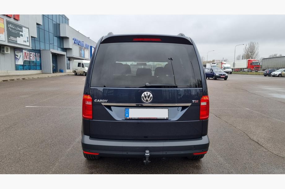 Volkswagen Caddy 2015–2020 Rekisterikilven yläpuolinen koristelista (1-ovinen, ruostumaton teräs) Image
