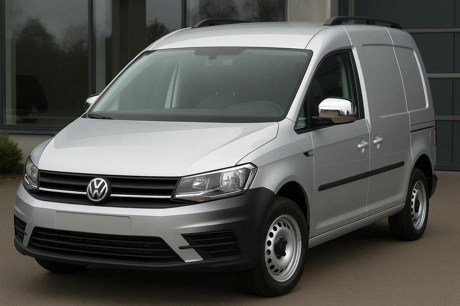 Volkswagen Caddy 2015–2020 Sivupeilien kromikuoret, malli 2 (2 kpl, muovi) Image