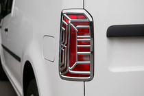 Volkswagen Caddy 2015–2020 Takavalojen suojalistat (2 kpl, muovi) kuva 1