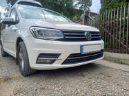 Volkswagen Caddy 2015–2020 Puskurin suojalistat (3 kpl, ruostumaton teräs) kuva 4