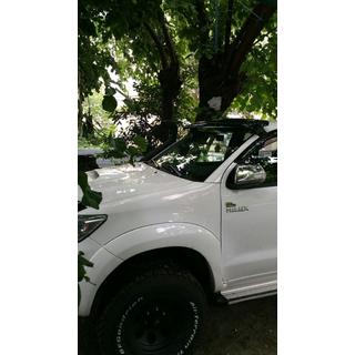 Tuulilasin aurinkolippa (kannakkeilla) Toyota Hilux 2006–2015 kuva 4