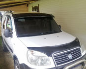 Fiat Doblo I 2005–2010 Tuulilasin visiiri (kiiltomusta, 5 mm) kuva 5