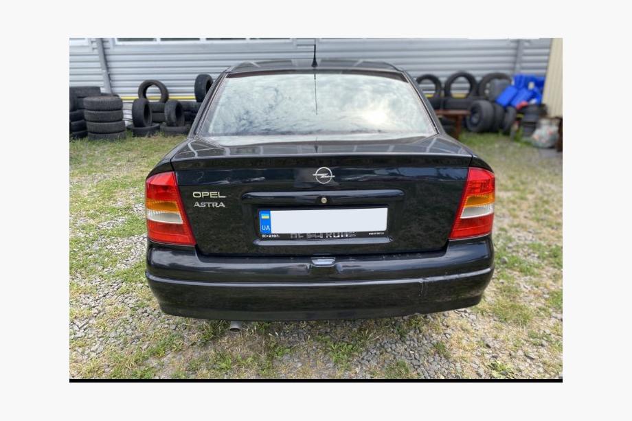 Opel Astra G Classic 1998–2012 Astra-teksti (124 mm x 18 mm) Kuva 2