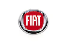 Fiat Embleemi (punainen V1, tarrakiinnitteinen) kuva 1