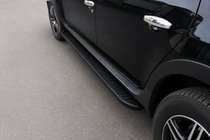 Renault Duster 2008–2017 Tayga Black sivuaskelmat (2 kpl, alumiini) kuva 1