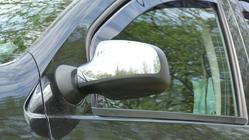 Renault Logan MCV 2005–2013 Kromiset peilinkuorien yläosat, versio 2 (2 kpl) kuva 2