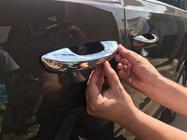 Volkswagen Sharan 2010–2023 Ovenkahvan kromisuojat (4 kpl, ruostumaton teräs) Carmos - turkkilainen teräs kuva 5
