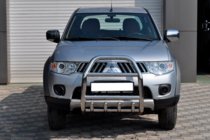 Mitsubishi Pajero Sport 2008–2015 Etusuojakaari QT007 (ruostumaton teräs) kuva 2