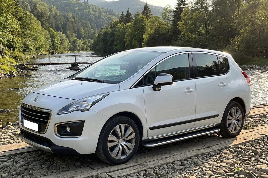 Peugeot 3008 2008–2016 Maydos V1 sivuastinlaudat (2 kpl, alumiini / ruostumaton teräs) 2014-2016 Image