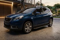 Peugeot 3008 2008–2016 Bosphorus Black sivuastinlaudat (2 kpl, alumiini) kuva 1
