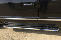 Jeep Grand Cherokee WK 2004–2010 Maydos V2 sivuportaat (2 kpl, ruostumaton teräs) kuva 7