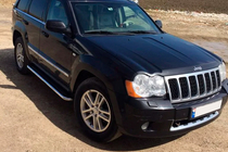 Jeep Grand Cherokee WK 2004–2010 Maydos V2 sivuportaat (2 kpl, ruostumaton teräs) kuva 4