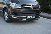 Volkswagen T6 2015–2024 Etupuskurin lips spoiler Sport 2-LED 2015-2018 (maalattava) kuva 11