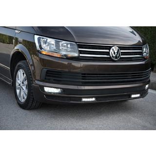 Etupuskurin lips spoiler Sport 2-LED 2015-2018 (maalattava) Volkswagen T6 2015–2024 kuva 1
