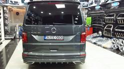 Volkswagen T6 2015–2024 AMG-tyylinen takapuskurin lisäosa (maalattava) kuva 4
