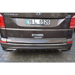 AMG-tyylinen takapuskurin lisäosa (maalattava) Volkswagen T6 2015–2024 kuva 3