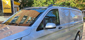 Mercedes Vito/V-class W447 2014– Mustat kattokaiteet ELITE (muovijalat) kuva 17