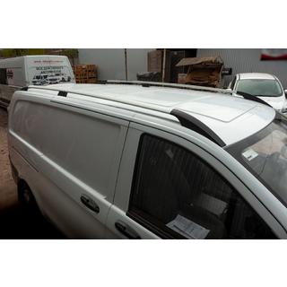 ELITE kromatut kattokaiteet (muovijalka) Mercedes Vito/V-class W447 2014– kuva 1