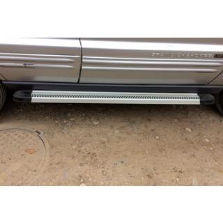 Maya V2 sivuportaat (2 kpl, alumiini) Jeep Grand Cherokee WK 2004–2010 kuva 2
