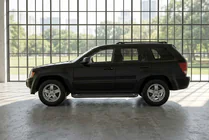 Jeep Grand Cherokee WK 2004–2010 Allmond Black sivuaskelmat (2 kpl, alumiini) kuva 1