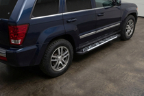 Jeep Grand Cherokee WK 2004–2010 Sunrise-astinlaudat (2 kpl, alumiini) kuva 1