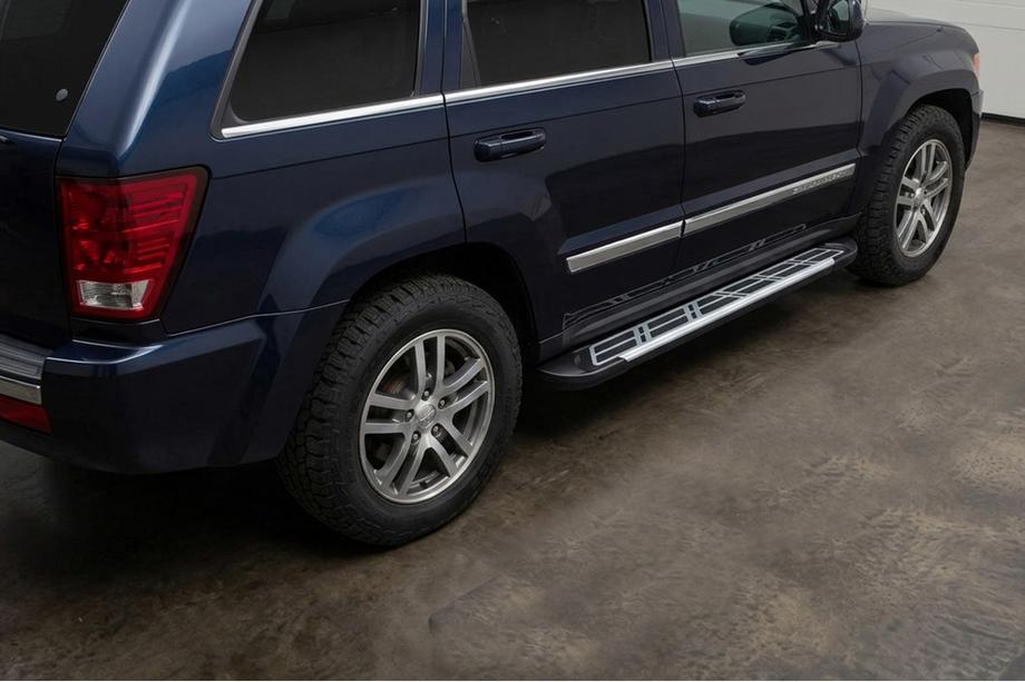 Jeep Grand Cherokee WK 2004–2010 Sunrise-astinlaudat (2 kpl, alumiini) Image