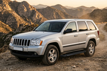 Jeep Grand Cherokee WK 2004–2010 RedLine Black sivuporrastangot (2 kpl, alumiini) kuva 1