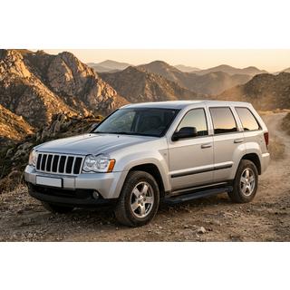 RedLine Black sivuporrastangot (2 kpl, alumiini) Jeep Grand Cherokee WK 2004–2010 kuva 1