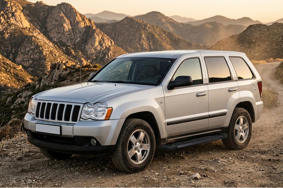 Jeep Grand Cherokee WK 2004–2010 RedLine Black sivuporrastangot (2 kpl, alumiini) Image