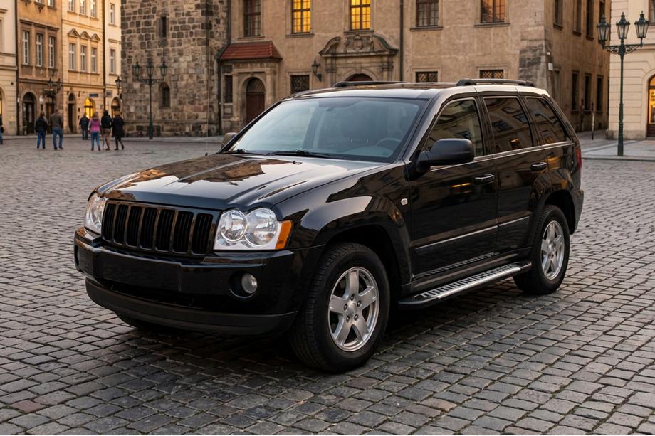 Jeep Grand Cherokee WK 2004–2010 Line-sivuporrassarja (2 kpl, alumiini) Image