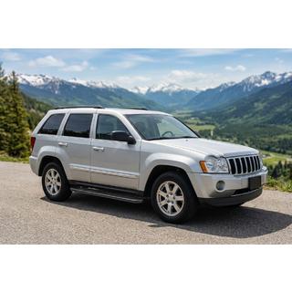 Bosphorus Black sivuastinlaudat (2 kpl, alumiini) Jeep Grand Cherokee WK 2004–2010 kuva 1