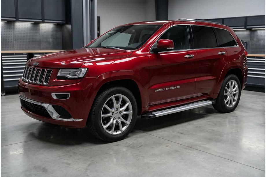 Jeep Grand Cherokee WK2 2010–2021 Maya V2 sivuportaat (2 kpl, alumiini) Image