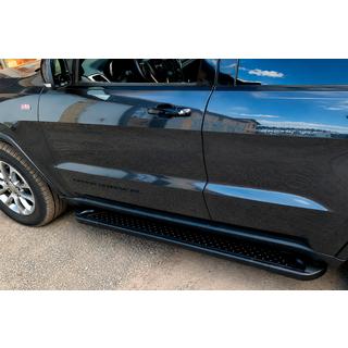 Allmond Black sivuaskelmat (2 kpl, alumiini) Jeep Grand Cherokee WK2 2010–2021 kuva 2