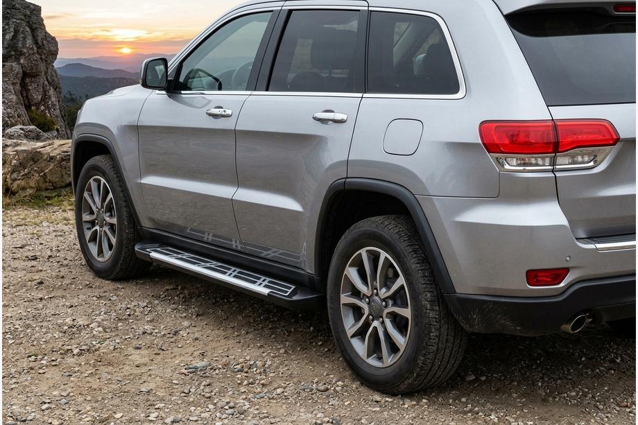 Jeep Grand Cherokee WK2 2010–2021 Sunrise-astinlaudat (2 kpl, alumiini) Image