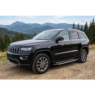 Sivukynnykset RedLine V1 (2 kpl, alumiini) Jeep Grand Cherokee WK2 2010–2021 kuva 1