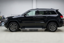 Jeep Grand Cherokee WK2 2010–2021 Rainbow sivuporrassarja (2 kpl, alumiini) kuva 1
