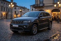 Jeep Grand Cherokee WK2 2010–2021 Bosphorus Black sivuastinlaudat (2 kpl, alumiini) kuva 1