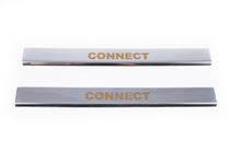 Ford Connect 2006–2009 Carmos V1 kynnyslistat (2 kpl, ruostumaton teräs) kuva 2