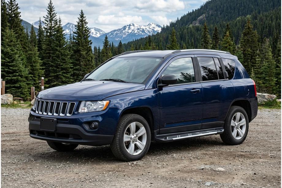 Jeep Compass 2006–2016 Sunrise-astinlaudat (2 kpl, alumiini) Image