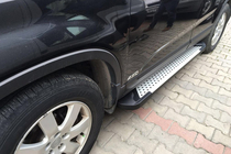 Kia Sorento II XM 2009–2014 Allmond Grey sivuportaat (2 kpl, alumiini) 2010–2013 kuva 3