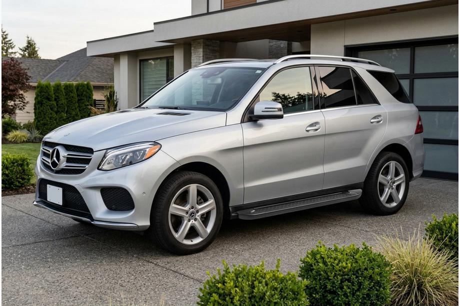 Mercedes GLE/ML class W166 2011–2018 Allmond Black sivuaskelmat (2 kpl, alumiini) Image