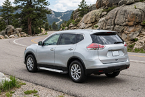 Nissan X-trail T32/Rogue 2014–2021 Allmond Grey -sivuporrassarja (2 kpl, alumiini) kuva 1