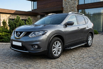 Nissan X-trail T32/Rogue 2014–2021 Sivukynnykset RedLine V1 (2 kpl, alumiini) kuva 1