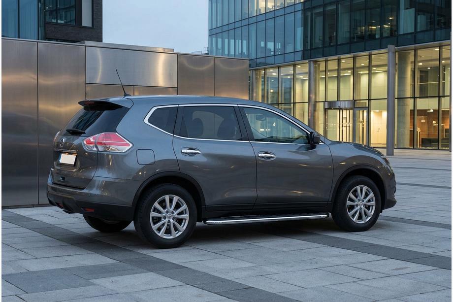Nissan X-trail T32/Rogue 2014–2021 Maydos V1 sivuastinlaudat (2 kpl, alumiini / ruostumaton teräs) Image