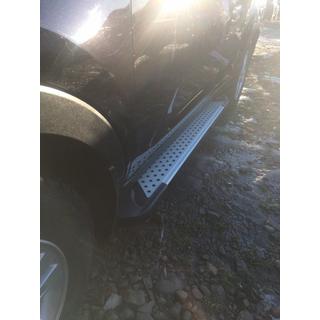 Allmond Grey sivuportaat (2 kpl, alumiini) Kia Sportage 2010–2015 kuva 4