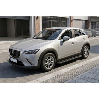 Allmond Black sivuaskelmat (2 kpl, alumiini) Mazda CX-3 2015– kuva 1