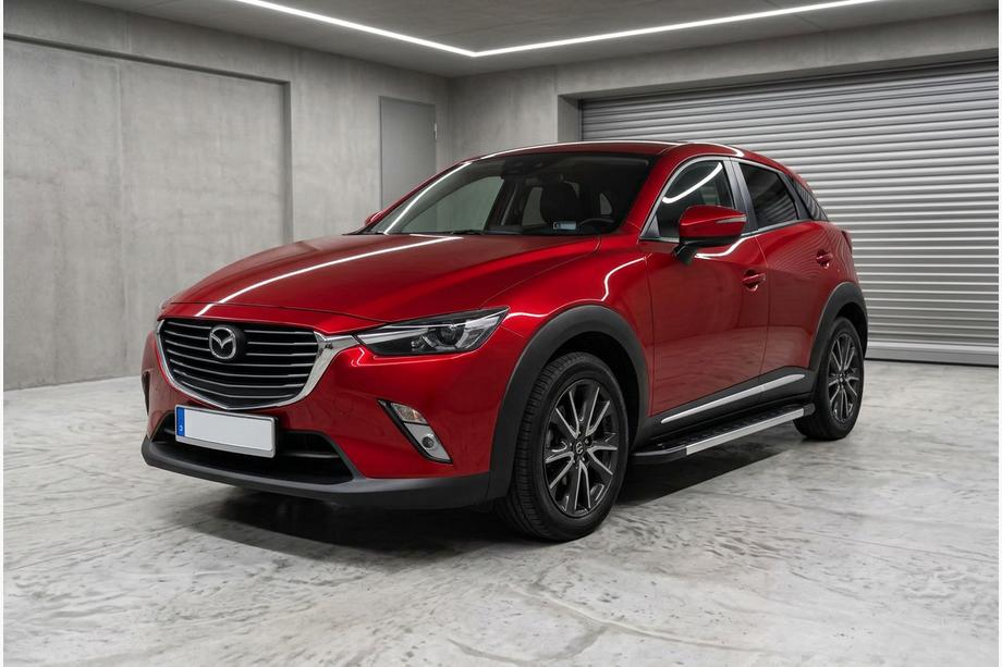 Mazda CX-3 2015– Sivukynnykset RedLine V1 (2 kpl, alumiini) Image