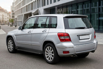 Mercedes GLK-sarja X204 2008–2015 Allmond Black sivuaskelmat (2 kpl, alumiini) kuva 1