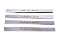 Peugeot Partner Tepee 2008–2018 Carmos V1 kynnyslistat (ruostumaton teräs) kuva 2